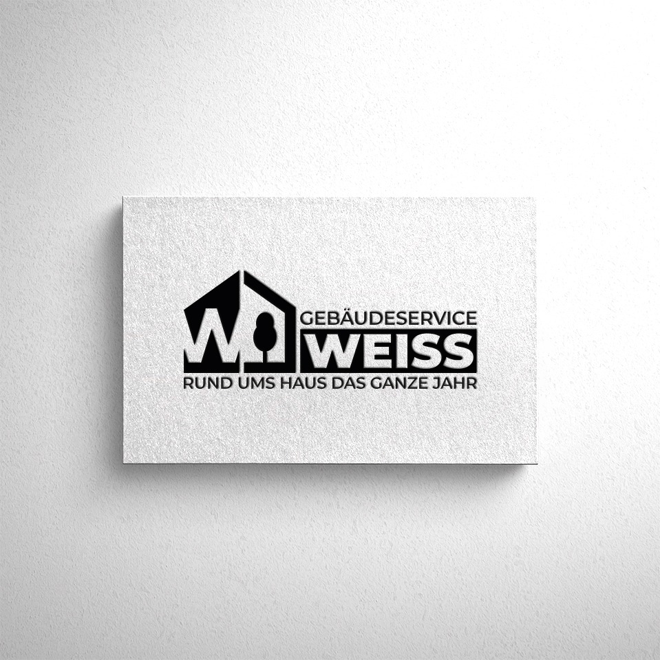Logo von Gebäudeservice Weiss auf Visitenkarte